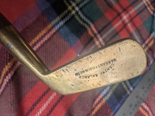 Brass putter dating - , c1890s