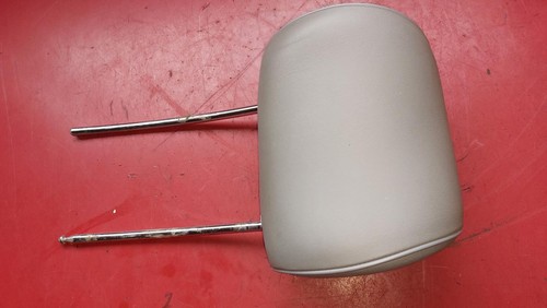 Front headrest leather gray - front,