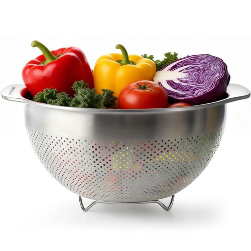 Stainless steel colander - stainless,