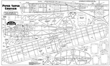 Piper Super Cruiser r/c plan