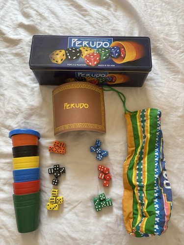 Perudo dice game - perudo, complete