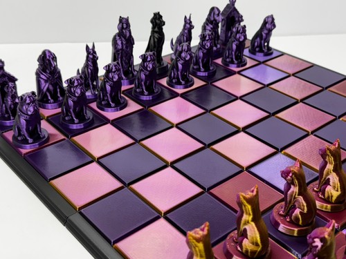 Cats dogs chess custom - cats, vs
