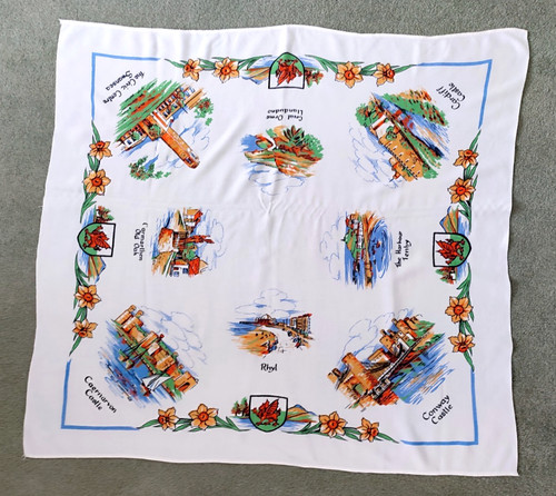 Tablecloth vintage wales - tablecloth,