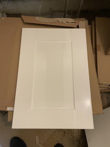 Short 400mm white - short, gloss