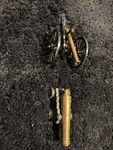 Two vintage cast iron - cast, and
