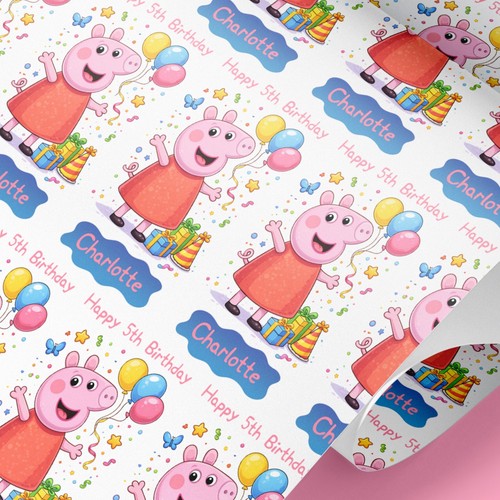 Personalised pink cartoon - personalised,