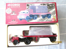 CORGI - BEDFORD S PLATFORM TRAILER & CONTAINER -BRS-BOXED