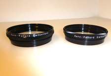 PAIR of BOLEX KERN PAILLARD VARIO-SWITAR 1.6M 0.9M CLOSE UP LENSES for CINE