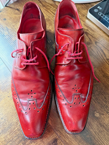 Jeffery west red - jeffery, leather