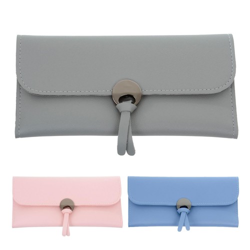 Ladies leather purse long - purse,