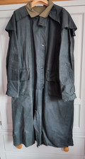 Driza Bone waxed Australian horse riding coat - Large Blue - vintage