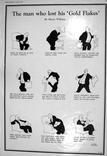 Antique print 1930 - print, gflakes