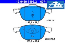 FRONT BRAKE PAD SET DISC BRAKE