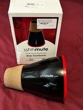 Brenner Sshhmute Practice Mute for Bass Trombone Plastic