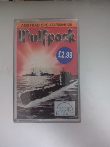 Wolfpack amstrad cpc cassette - wolfpack,