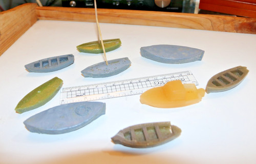 Gauge resin boats - 9x, oo