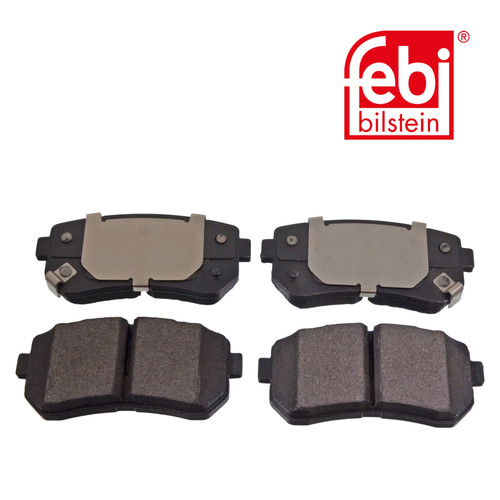 Febi rear brake pad set - rear,