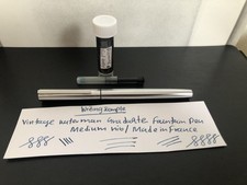 Vintage Waterman Graduate Fountain Pen with Converter, etc