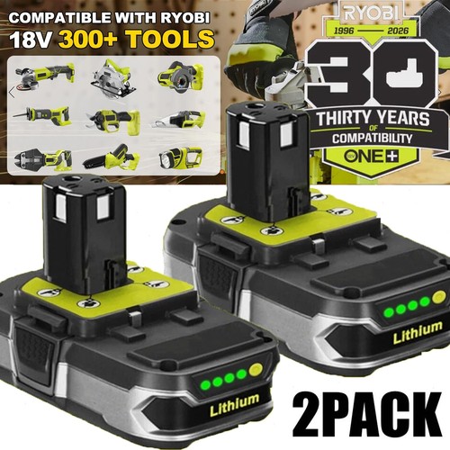 2pack for ryobi 18v - 3.6ah, p108