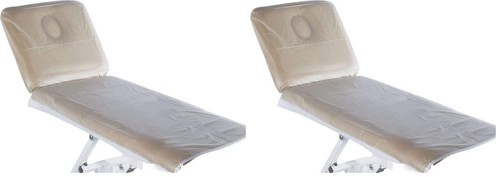 Pvc massage table cover set - table,