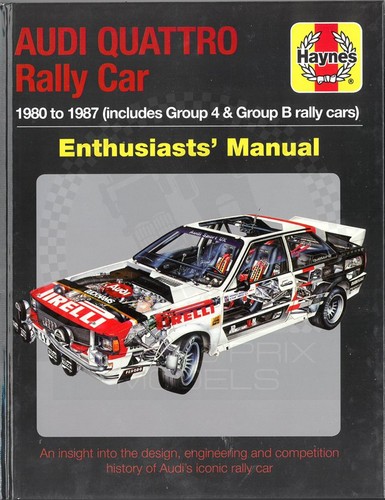 Audi quattro rally car - car, manual
