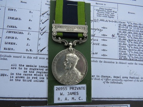 India general service medal - service,