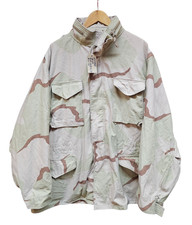 Genuine US Army Issue Desert Tri-Colour M65 Combat Jacket Size XL Long #20