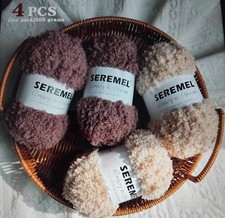 4 x 50g Balls of Teddy Fleece
