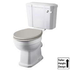 Hudson Reed Richmond Comfort Height Close Coupled Toilet & Cistern - No Seat