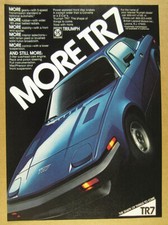 1977 Triumph TR7 TR-7 blue car