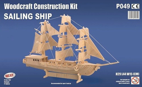 Sailing ship woodcraft - sailing,