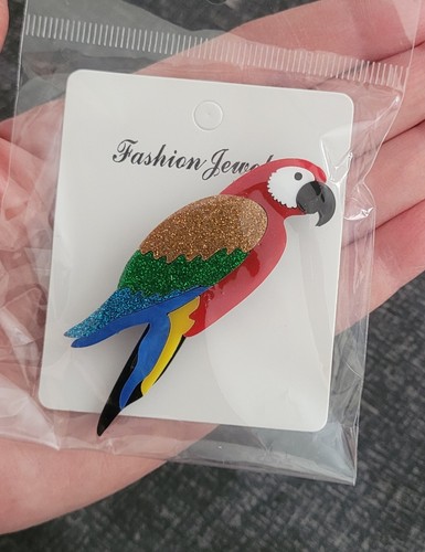 Acrylic parrott bird - parrott,