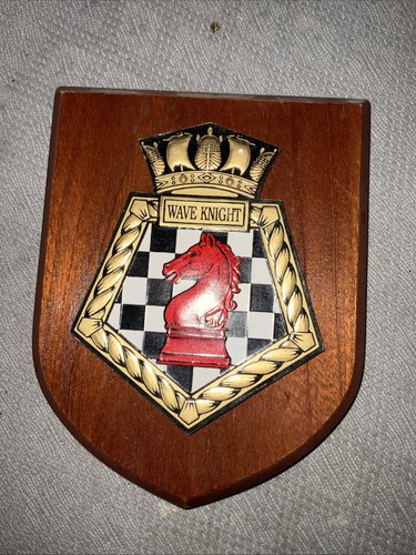 Wooden wall plaque rfa wave - plaque,