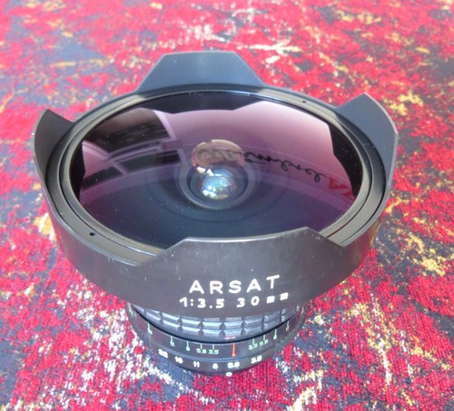 Arsat 30mm fisheye - f/3.5,
