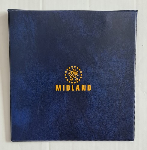 Midland bank statement folder - bank,