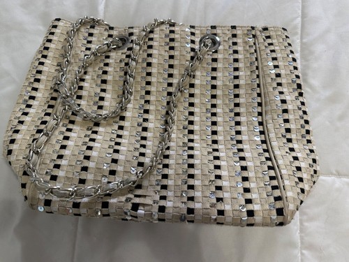 Talbots woven sequin accented - woven, sequin-accented