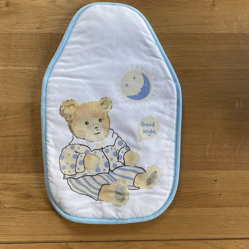 Hot water bottle cover teddy - water,