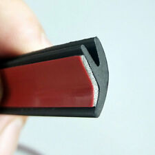 2M Car V-Shape Rubber Seal Weather Strip Hollow Glass Window Edge Accessories