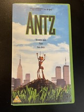 Antz (VHS) 1998 Woody Allen, Dan Aykroyd, Anne Bancroft Animated Comedy Movie
