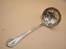 Birmingham Hallmarked  Sterling Silver Sugar Sifter Spoon With Ornate Handle