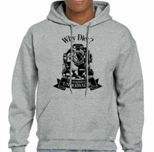 Why Diet? Mens Funny Scuba Diving Hoodie Kit Equipment Diver Fat Humor Joke