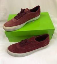 Mens Huf Essex Wine Red Gold