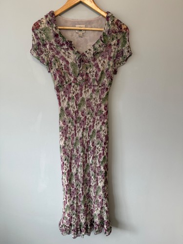 Laura ashley silk purple - ashley,