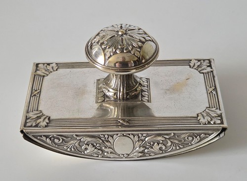Antique ornate silver plated - ornate,