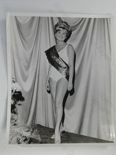 Wendy Taylor Miss Folkestone Southern TV Beauty Queen Pageant 1967 VTG Photo