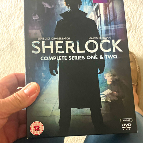 Sherlock dvd box set series - box,