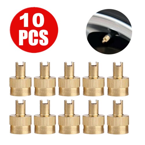 10pcs slotted head valve stem - slotted,