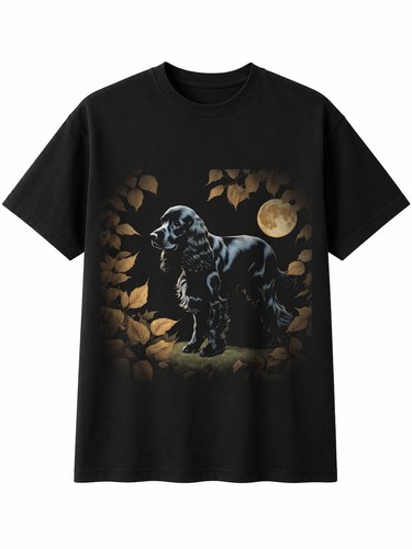 Cocker spaniel moonlight - spaniel, in