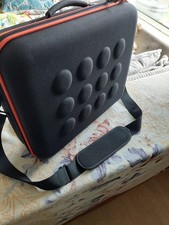 Upptacka Laptop Briefcase/Carry Bag By Ikea Family In Black/Orange New