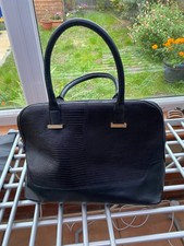 Jones the Bootmaker black leather handbag